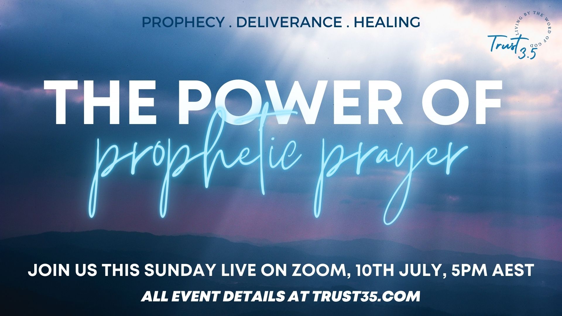 The Power Of Prophetic Prayer - River Church Brisbane International